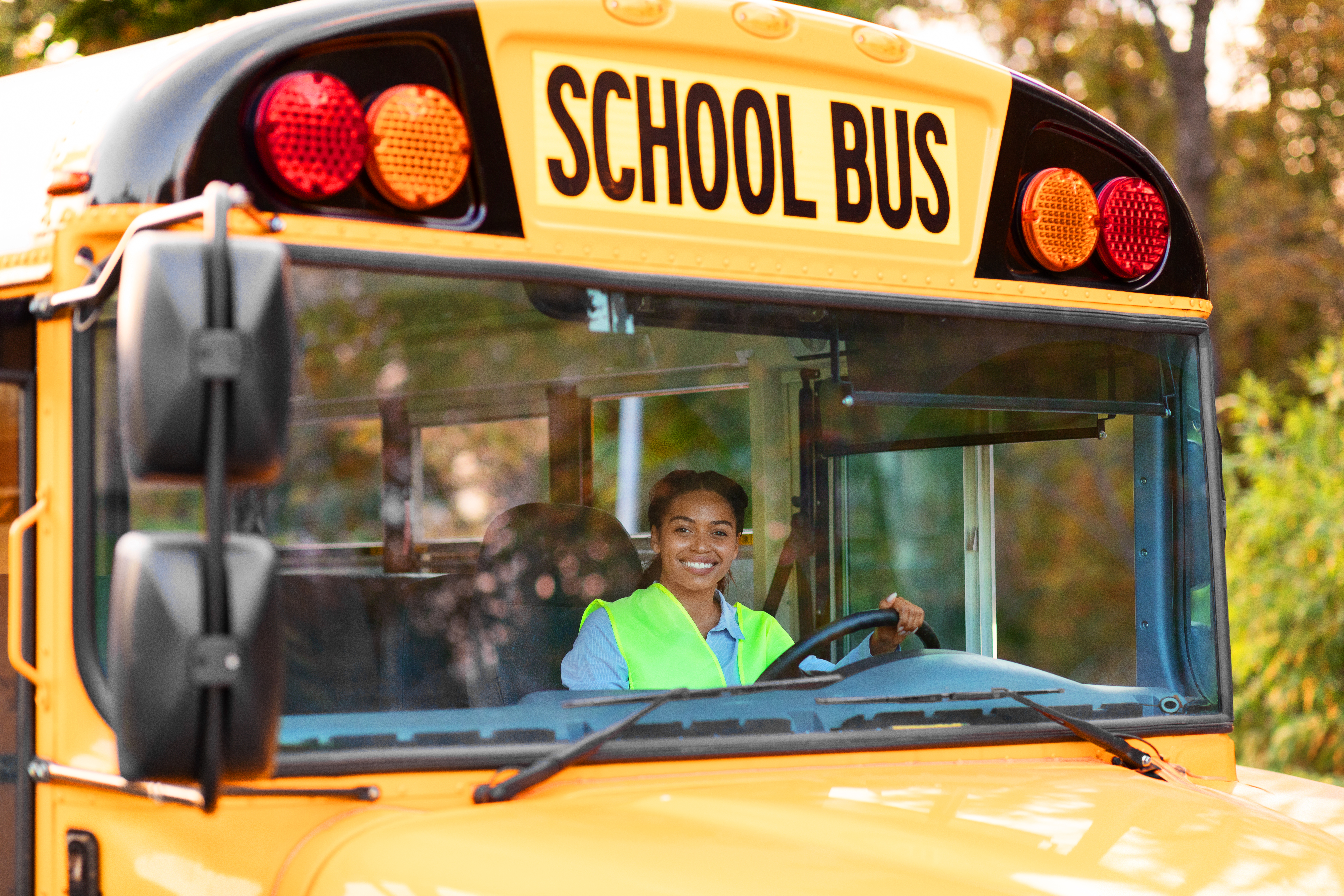 School Transport fleet with DoHyle® AI tracking